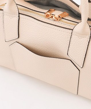 LA BAGAGERIE 【maison vert】 【軽量】リボンワイド２WAYショルダー アイボリー