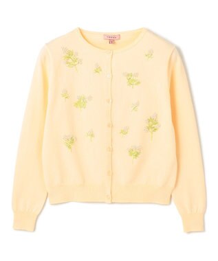 TOCCA 【洗える】LITTLE MIMOSA カーディガン イエロー系