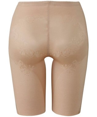 Wing ガードル フルロング丈 【スリムアップパンツ】 はいて歩いてエクササイズ KQ0823 ウイング／ワコール シナモンブラウン