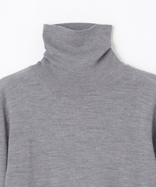 NAVE 【Nave】リュクスウール タートルネック ニット ライトグレー系