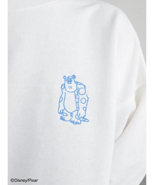 Green Parks モンスターズ・インク／ワンポイント裏毛スウェット Blue