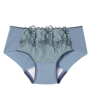 AMPHI 【sweet web掲載】 サニタリーショーツ 【BRAGENIC ブラジェニック 脇高細見えタイプ】羽付きナプキン対応 BMI353とペア 吸汗速乾(後ろ身頃) 生理用ショーツ PMI053 アンフィ／ワコール ターコイズ