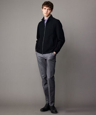 JOSEPH ABBOUD 【ストレッチ・洗える】ストレッチ プリント シャツ ワイン系5