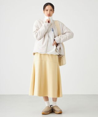 SHARE PARK LADIES 【UNISEX】MVS裏毛ハーフジップスウェット（S・Mサイズ） ホワイト