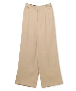 BEIGE， MICA / リネンブレンドイージーワイドパンツ  L.Taupe
