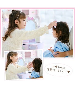 Mother garden ユニコーンドリーミートイ 　 ティアラドレッサー  小物BOX取外し可能 ドリームユニコーン