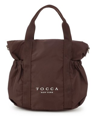 TOCCA 【新色登場・WEB＆一部店舗限定・環境にやさしい素材】SANA SIDEPOCKET TOTE トートバッグ [新色]ブラウン系