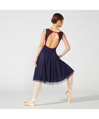 Chacott 【MADOKA SUGAI】ノースリーブレオタード ブラック