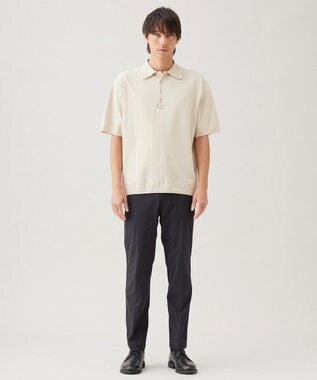 UNFILO MENS スゴ機能美 ニット ポロシャツ【ギフトにもおすすめ】 ベージュ