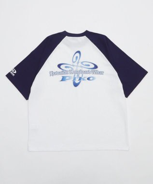 WEGO 別注PIKOラグラングラフィックT（SS） ネイビー