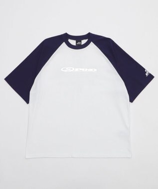 WEGO 別注PIKOラグラングラフィックT（SS） ネイビー