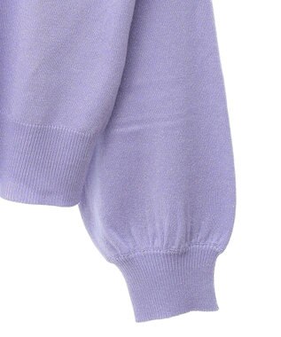 earth music&ecology アンジェリーナラメカーディガン Lavender