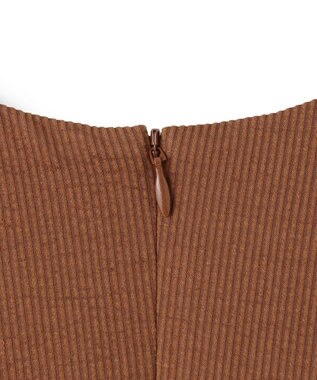 BEIGE， 【洗える】SCALA / コットンリネンボリュームスリーブトップス Brown