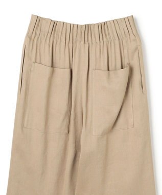 BEIGE， MICA / リネンブレンドイージーワイドパンツ  L.Taupe