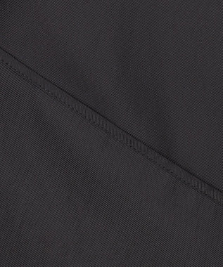 #Newans 【シワになりにくい/洗濯機可能】プリーツカラーブラウス ブラック