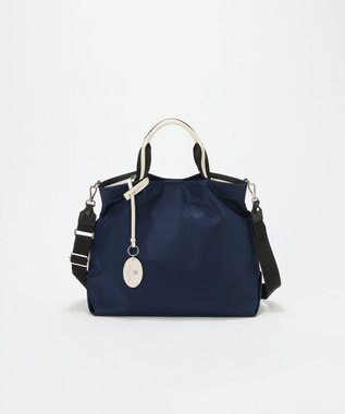 TOPKAPI 【TREASURE TOPKAPI】ストライプハンドル ナイロン 2way トートバッグ A4対応