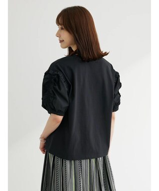 Green Parks ・ＥＬＥＮＣＡＲＥ　ＤＵＥ　ラッフルパフＴＥＥ Black