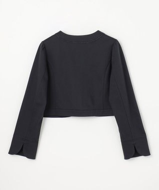 組曲 KIDS 【150-170㎝】ノーカラー ジャケット ネイビー