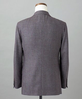 GOTAIRIKU 【CANONICO/カノニコ】 ヴィンテージ サキソニー3ピーススーツ （ブラウンミックス） ダークブラウン系8