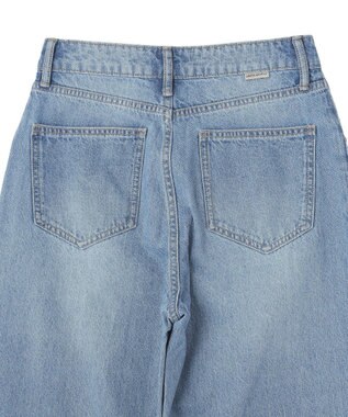 AMERICAN HOLIC ミドルオンスロールアップデニムパンツ Light Indigo