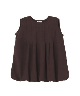 CRAFT STANDARD BOUTIQUE タックバルーンプルオーバー Dark Brown