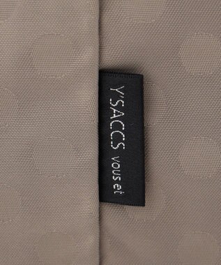 Y'SACCS 【Y’SACCS vous et】ドットジャカードトート Mサイズ グレージュ