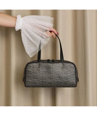 PELLE BORSA スモールボストン Grise グリーズ 9116 ブラック