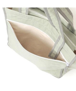 Chacott パイピングトートバッグ アイスグリーン