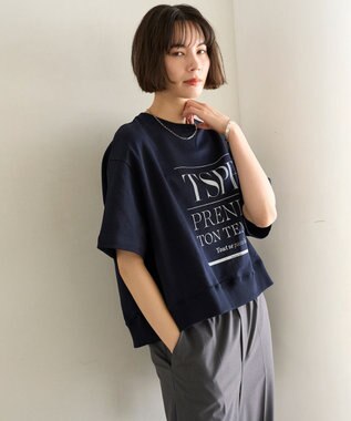 UNFILO ライトウェイト ロゴスウェット ネイビー