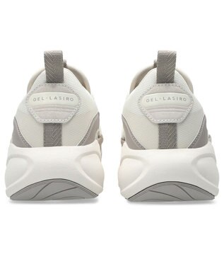 ASICS WALKING ゲルラシーロ レディース E相当 オフホワイト×ベージュ