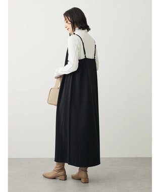 Green Parks ＳＥＴ２点　カーディガン＋ワンピース Black