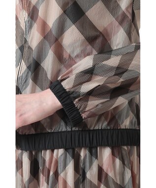 DAKS ハウスチェックシアー リップルブルゾン ウルトラハウスチェック