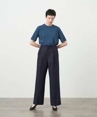 ATON FRESCA SINGLE JERSEY | スタンダードTシャツ BLUE GRAY