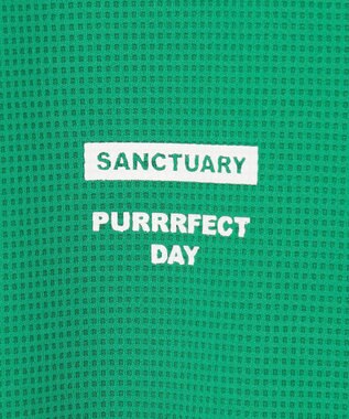 PW CIRCULUS 【WOMEN】ワッフルポロ ゴルフウェア レディース グリーン系