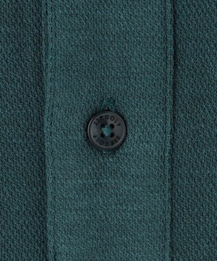 23区GOLF 【MEN】【吸湿発熱】グランサーモカノコ ポロシャツ ダークグリーン系