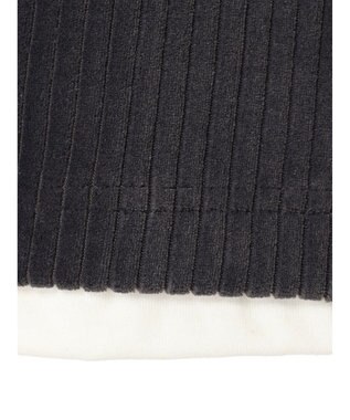 CRAFT STANDARD BOUTIQUE カットコールフェイクレーヤードプルオーバー Charcoal Gray