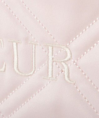 Maison de FLEUR ギャザーハンドルキルティングキャリーオンバッグ Light Pink