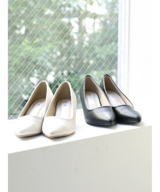 Green Parks ＲＵＰＩＳ．クッションパンプス Ivory