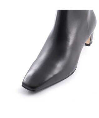 APOM イタリアンカーフ サイドジップアンクルブーツ 45 ブラック