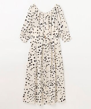 GRACE CONTINENTAL ランダムハートドレープワンピース キナリ