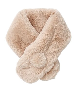 MOONBAT 【洗える】estaa うさしっぽマフラー