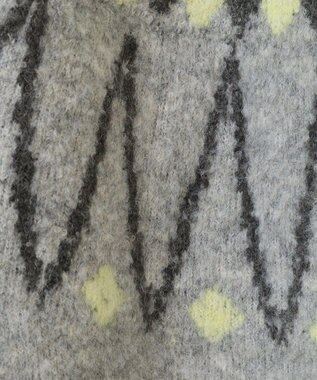 Green Parks 求心柄ニットプルオーバー Gray