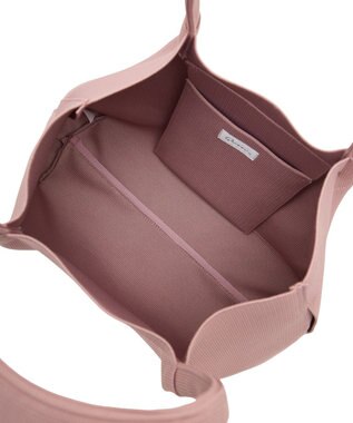 Green Parks ・ＱＵＯＮ　ミディアムニットトート Pink