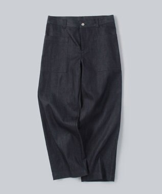 WHITE MAILS 【UNISEX】 SELVEDGE DENIM WIDE デニムパンツ コン