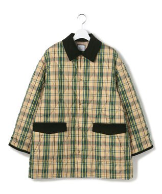 J.PRESS YORK STREET 【WOMEN】チャックキルティング ショートコート ベージュ系3