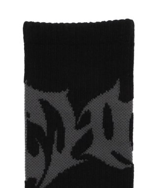 WEGO トライバルロゴソックス（R） ブラック