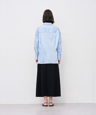 uncrave ブロードクロス BIGシャツ サックス