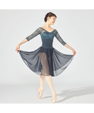 Chacott スカート ボトルグリーン