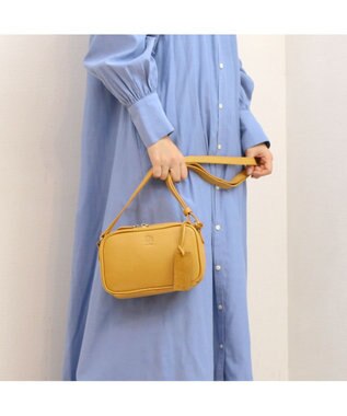 UNBILLION アトランタ ATLANTA / 牛革BOX型ウォレットショルダー