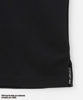 PW CIRCULUS 〈Pepsiコラボ〉【UNISEX】Pepsi GOLF Graphic ポロ ブラック系